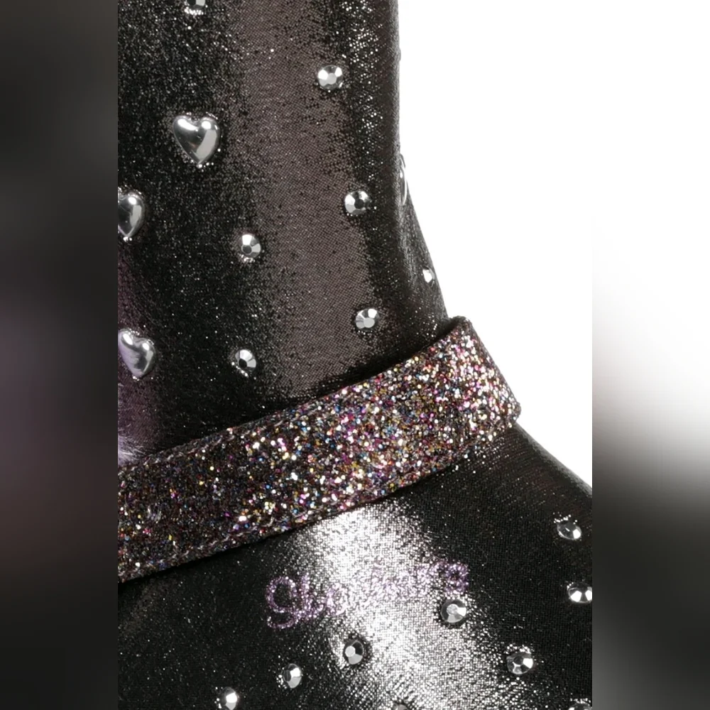 New Girl's SKECHERS Boots Lights Twinkle Toes: Glitzy sparkle Bling boots 1 2 3